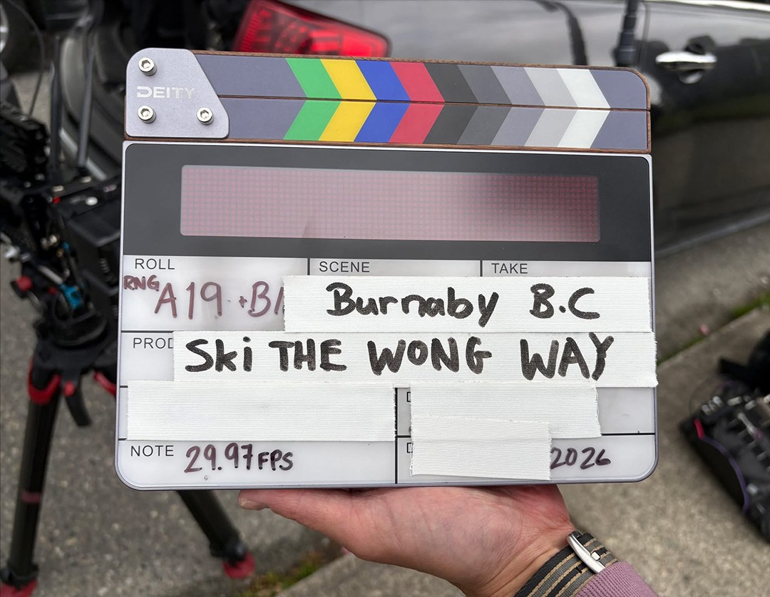 Ski the Wong Way production slate in Burnaby